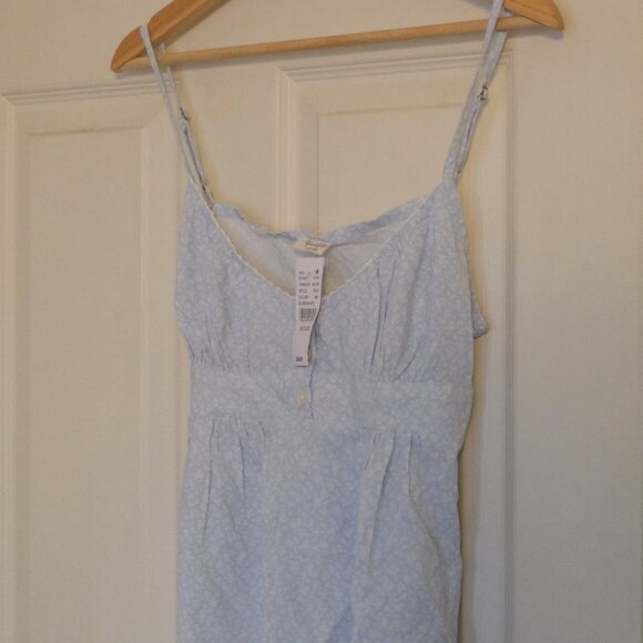 PacSun Light Blue Babydoll Tank Top - Picture 6 of 6